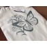 Еко-сумка під вишивку "Монохромний метелик"